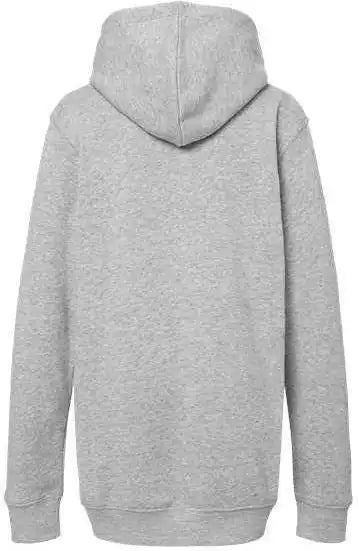 J. America 8880 Youth Triblend Fleece Hooded Sweatshirt - Grey