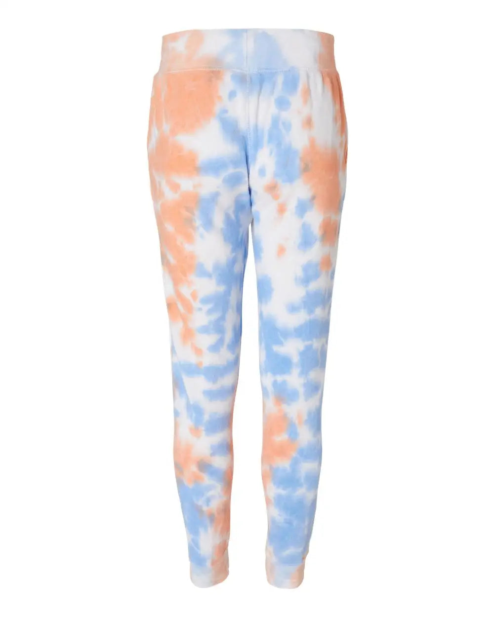 J. America 8884 Tie-dyed Fleece Joggers - Sunset Tie Dye