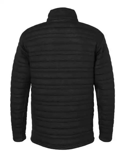 J. America 8895 Horizon Snap Pullover - Black