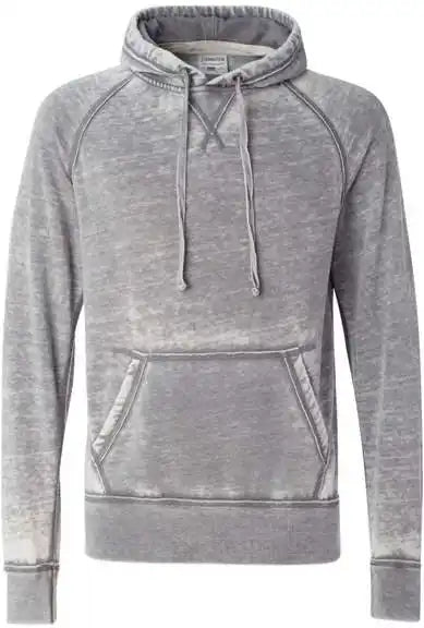 J. America 8915 Vintage Zen Fleece Hooded Sweatshirt - Cement