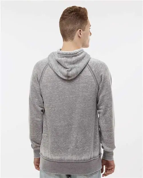 J. America 8915 Vintage Zen Fleece Hooded Sweatshirt - Cement