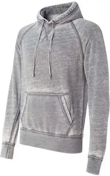 J. America 8915 Vintage Zen Fleece Hooded Sweatshirt - Cement