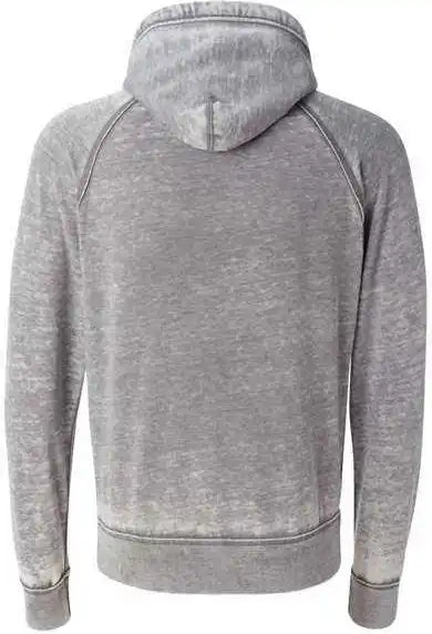J. America 8915 Vintage Zen Fleece Hooded Sweatshirt Cement