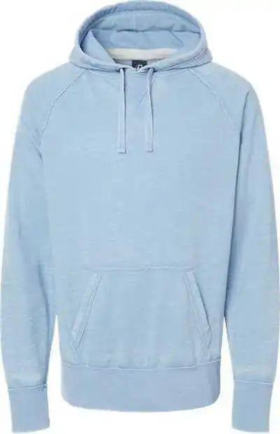 J. America 8915 Vintage Zen Fleece Hooded Sweatshirt Chambray