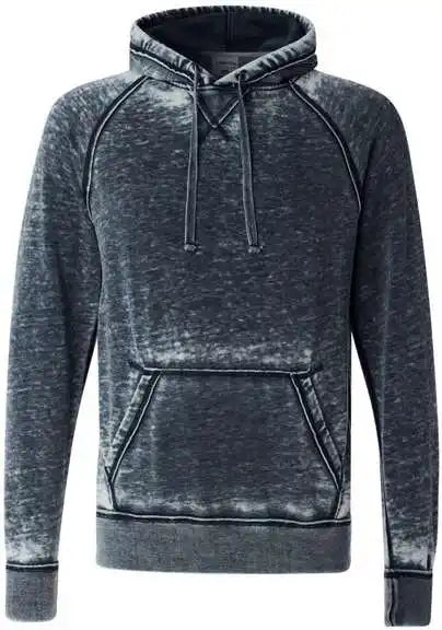 J. America 8915 Vintage Zen Fleece Hooded Sweatshirt Navy