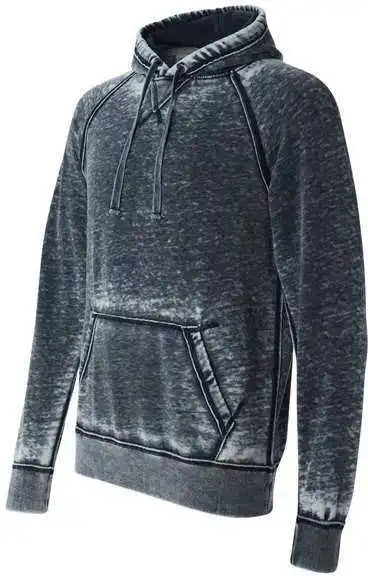 J. America 8915 Vintage Zen Fleece Hooded Sweatshirt Navy