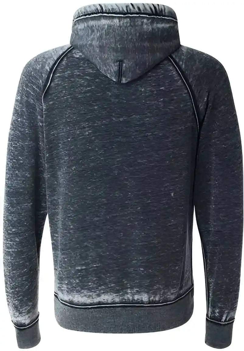 J. America 8915 Vintage Zen Fleece Hooded Sweatshirt - Navy