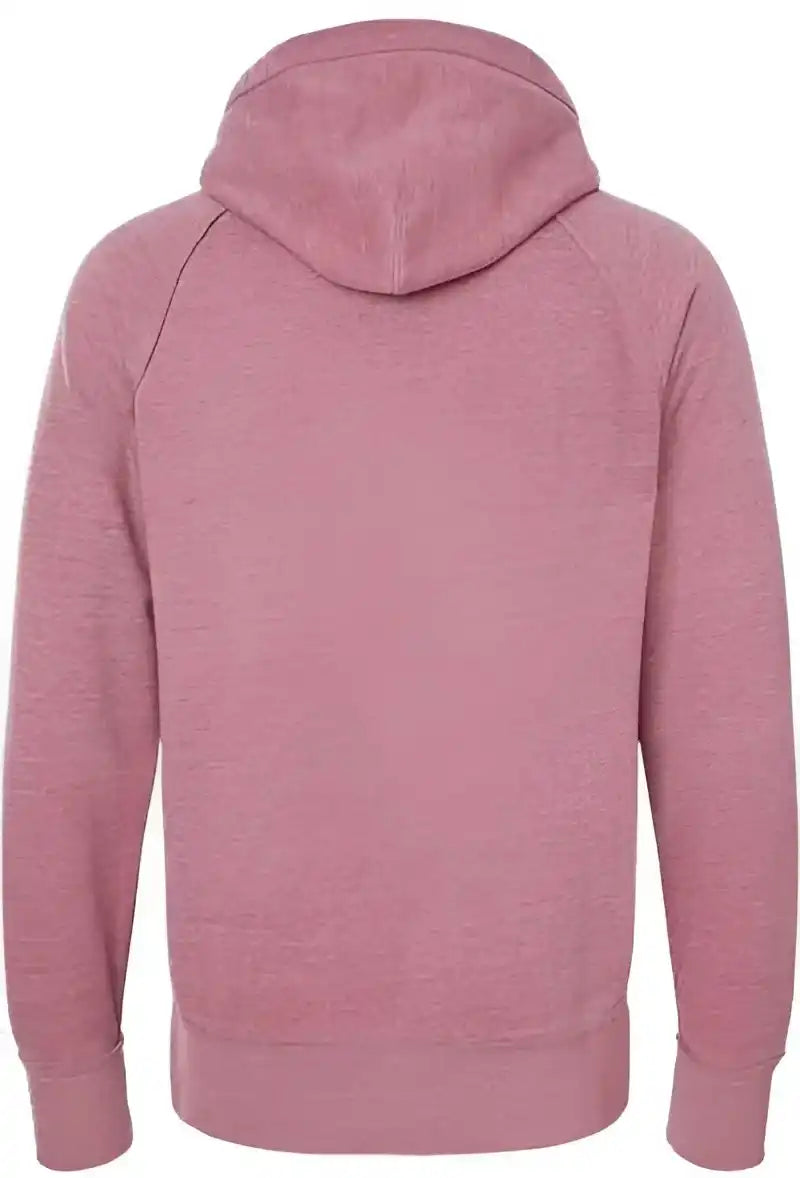 J. America 8915 Vintage Zen Fleece Hooded Sweatshirt Rose