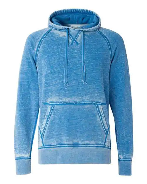 J. America 8915 Vintage Zen Fleece Hooded Sweatshirt - Royal