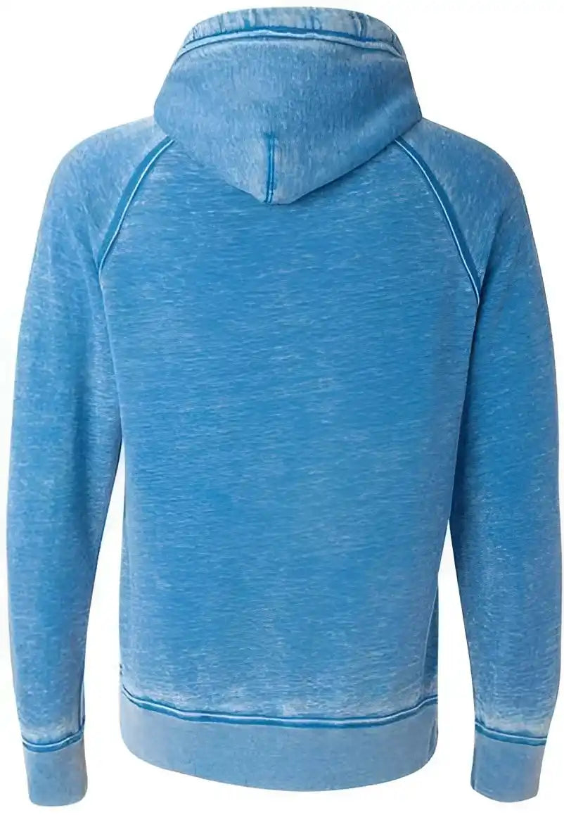 J. America 8915 Vintage Zen Fleece Hooded Sweatshirt Royal