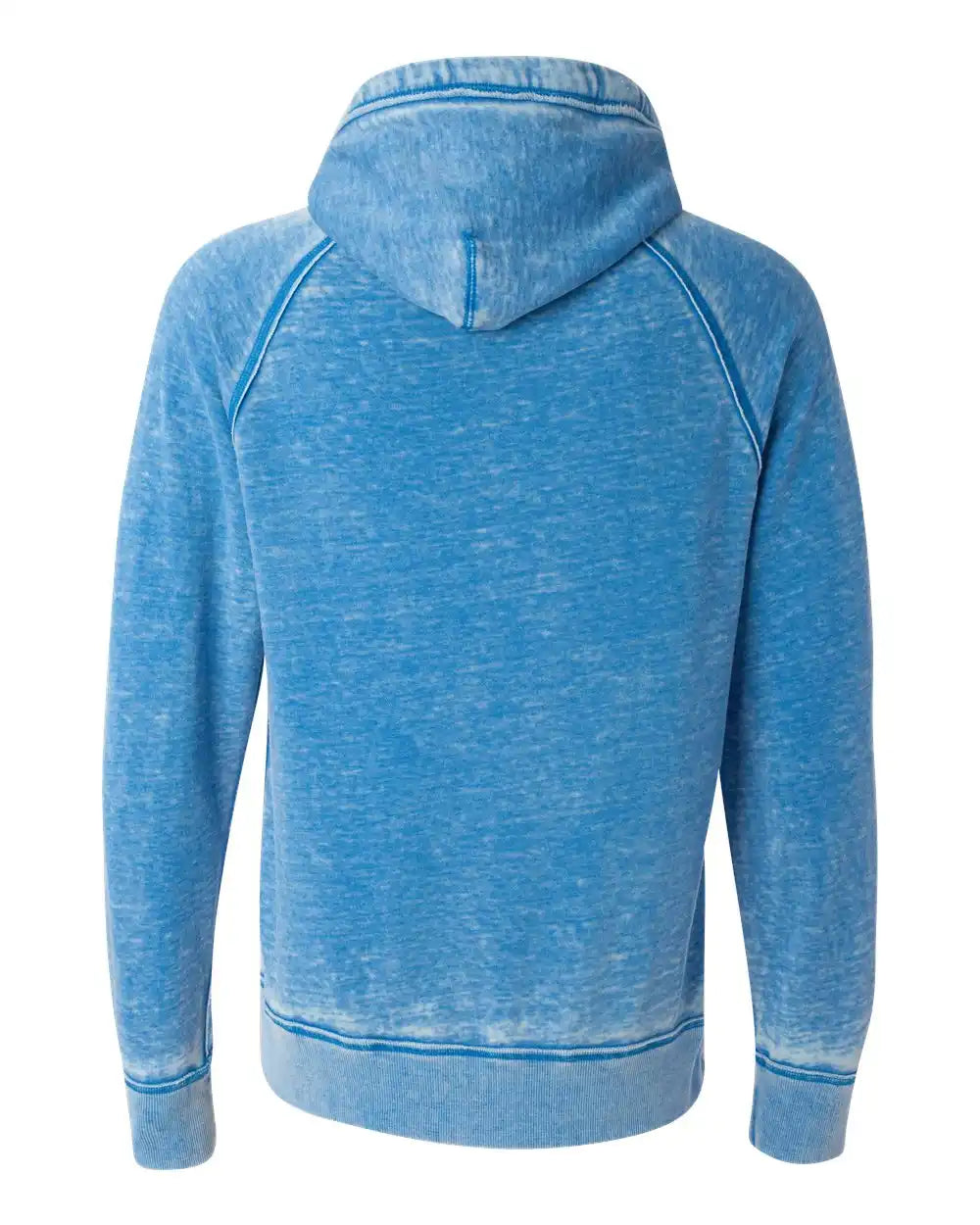 J. America 8915 Vintage Zen Fleece Hooded Sweatshirt - Royal - s