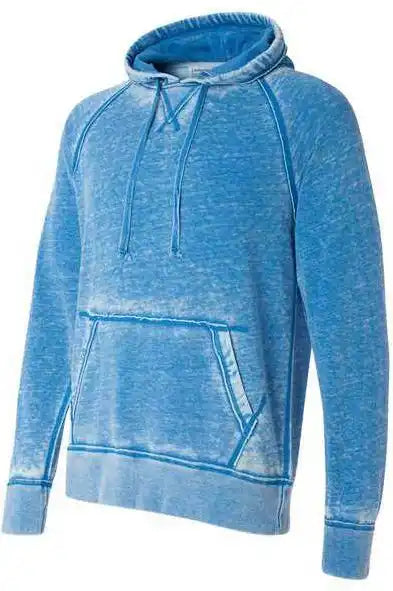 J. America 8915 Vintage Zen Fleece Hooded Sweatshirt - Royal