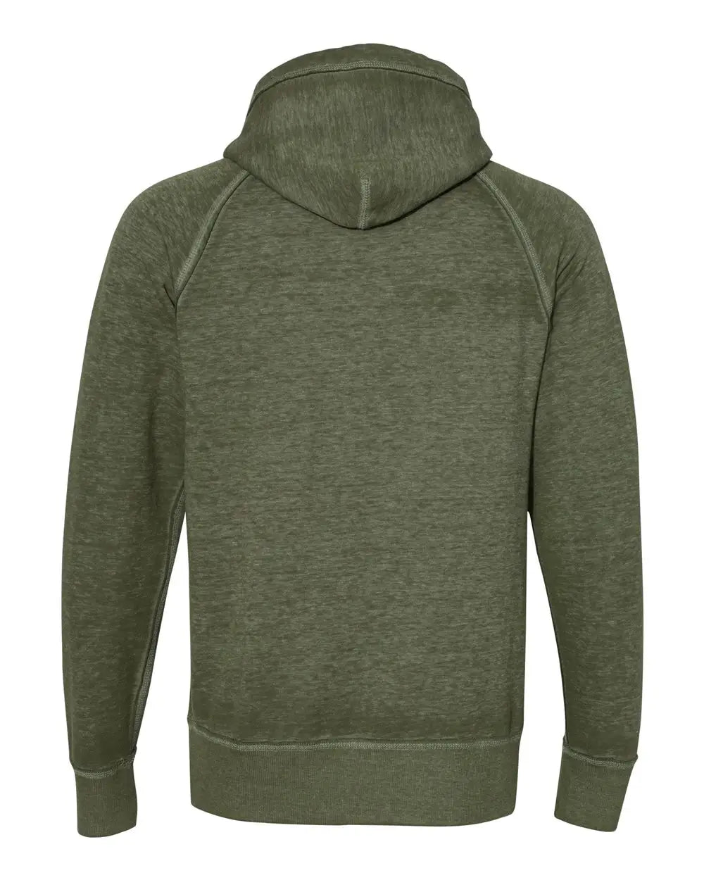 J. America 8915 Vintage Zen Fleece Hooded Sweatshirt - Twisted Olive