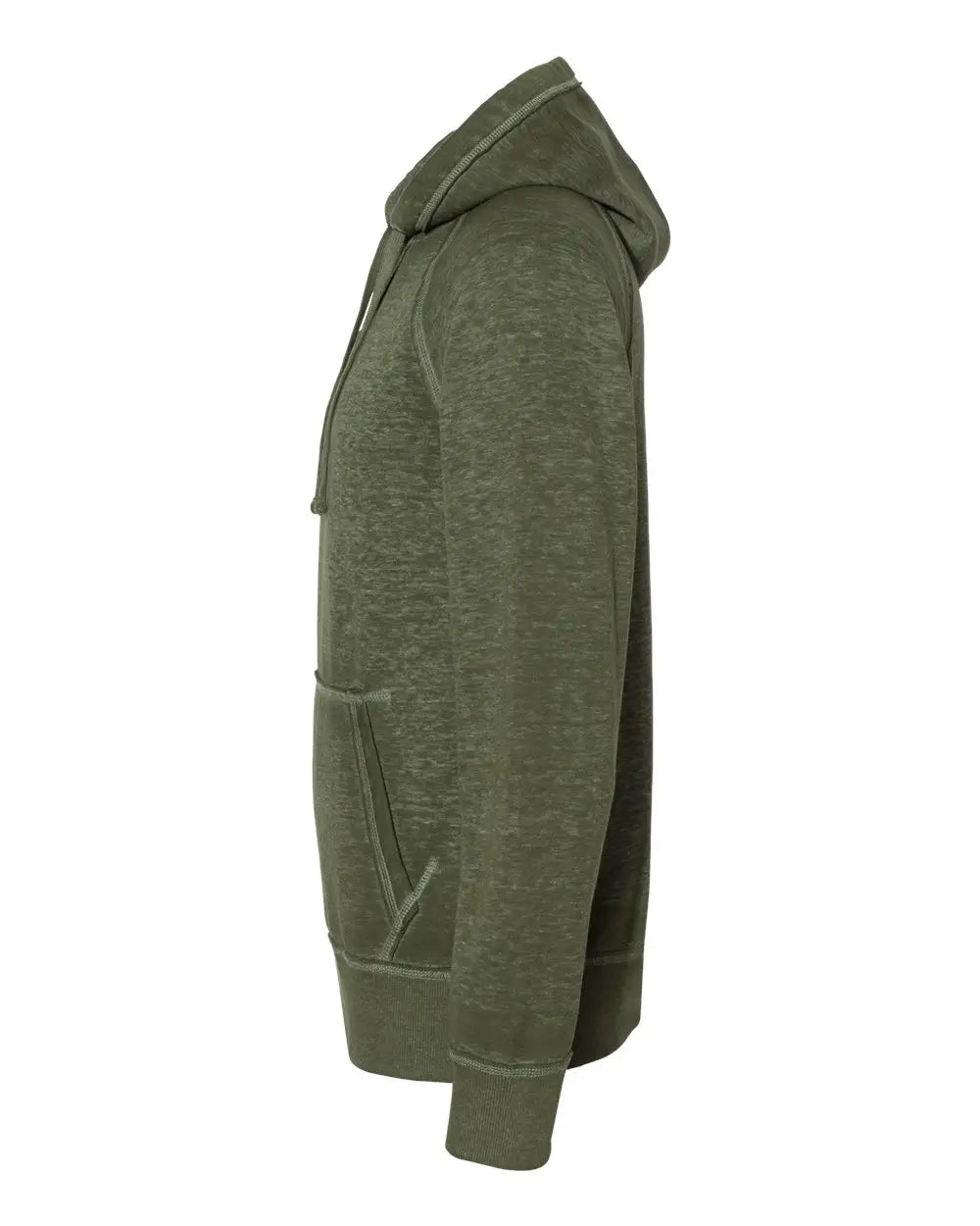 J. America 8915 Vintage Zen Fleece Hooded Sweatshirt - Twisted Olive