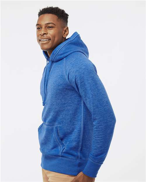 J. America 8915 Vintage Zen Fleece Hooded Sweatshirt - Twisted Royal