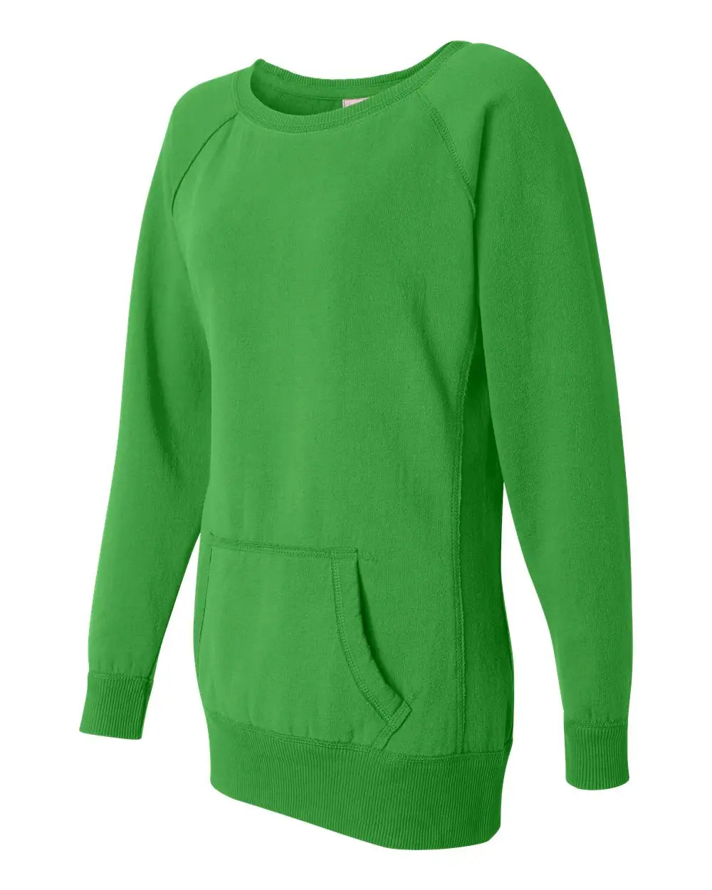 J. America 8918 Women’s Open Neck Tunic - Lime - Ladies s