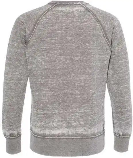 J. America 8920 Vintage Zen Fleece Crewneck Sweatshirt Cement