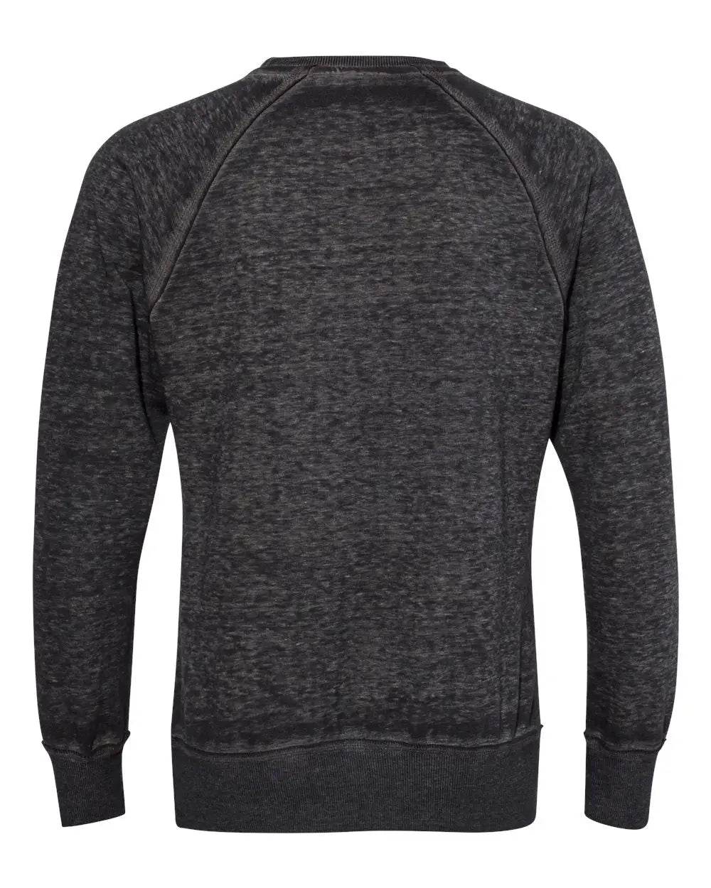 J. America 8920j Vintage Zen Fleece Crewneck Sweatshirt - 8920 - Twisted Black