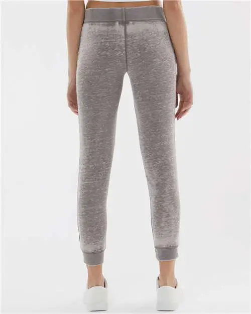 J. America 8944 Women’s Vintage Zen Fleece Joggers - Cement