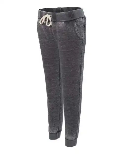 J. America 8944 Womens Vintage Zen Fleece Joggers Dark Smoke