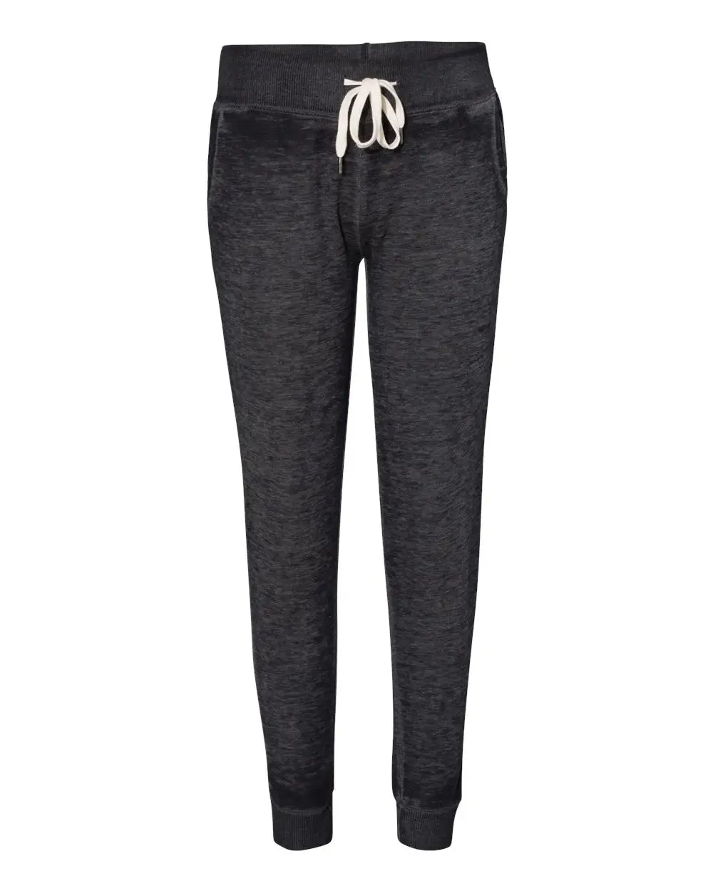 J. America 8944 Women’s Vintage Zen Fleece Joggers - Twisted Black - l