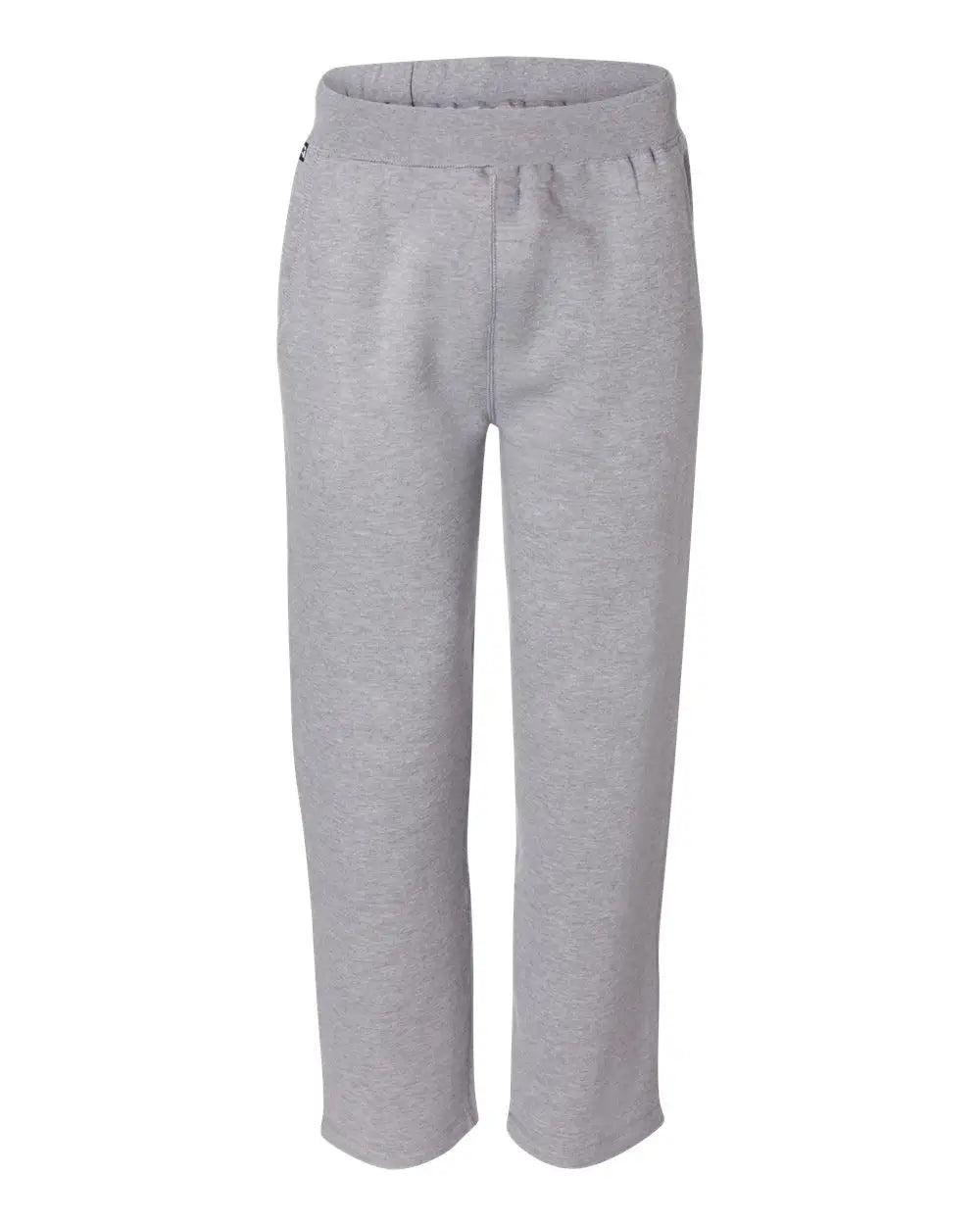 J. America 8992 Premium Open-bottom Sweatpants - Oxford - Gray / s