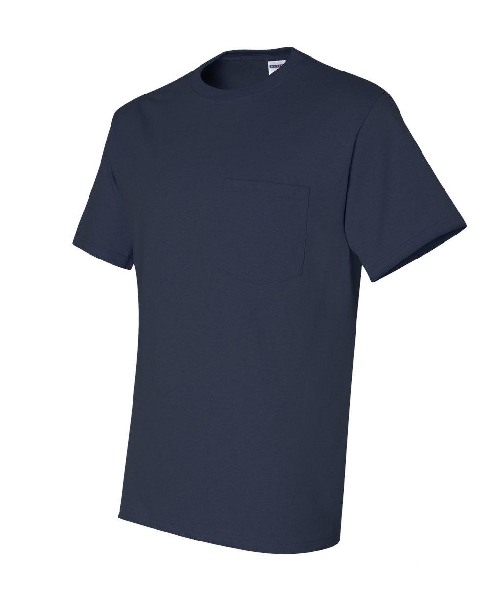J. Navy Dri-Power® 50/50 Pocket T-Shirt - 29MPR