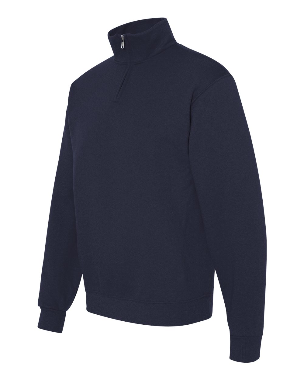 J. Navy Nublend® Cadet Collar Quarter-Zip Sweatshirt - 995MR