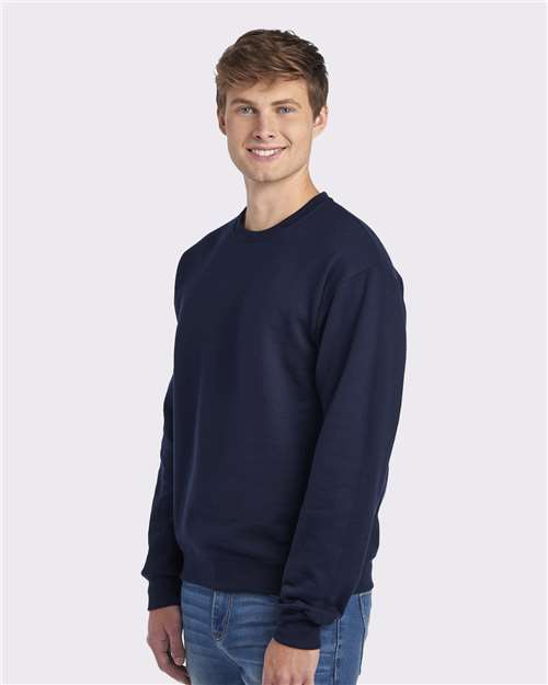 J. Navy NuBlend® Crewneck Sweatshirt - 562MR