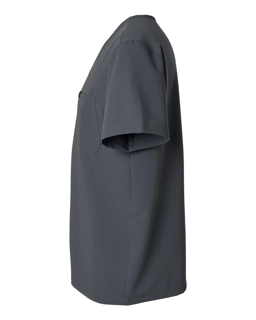 Jaanuu M10001 Holmes Everyday 1-pocket Scrub V-neck Top - Carbon Gray