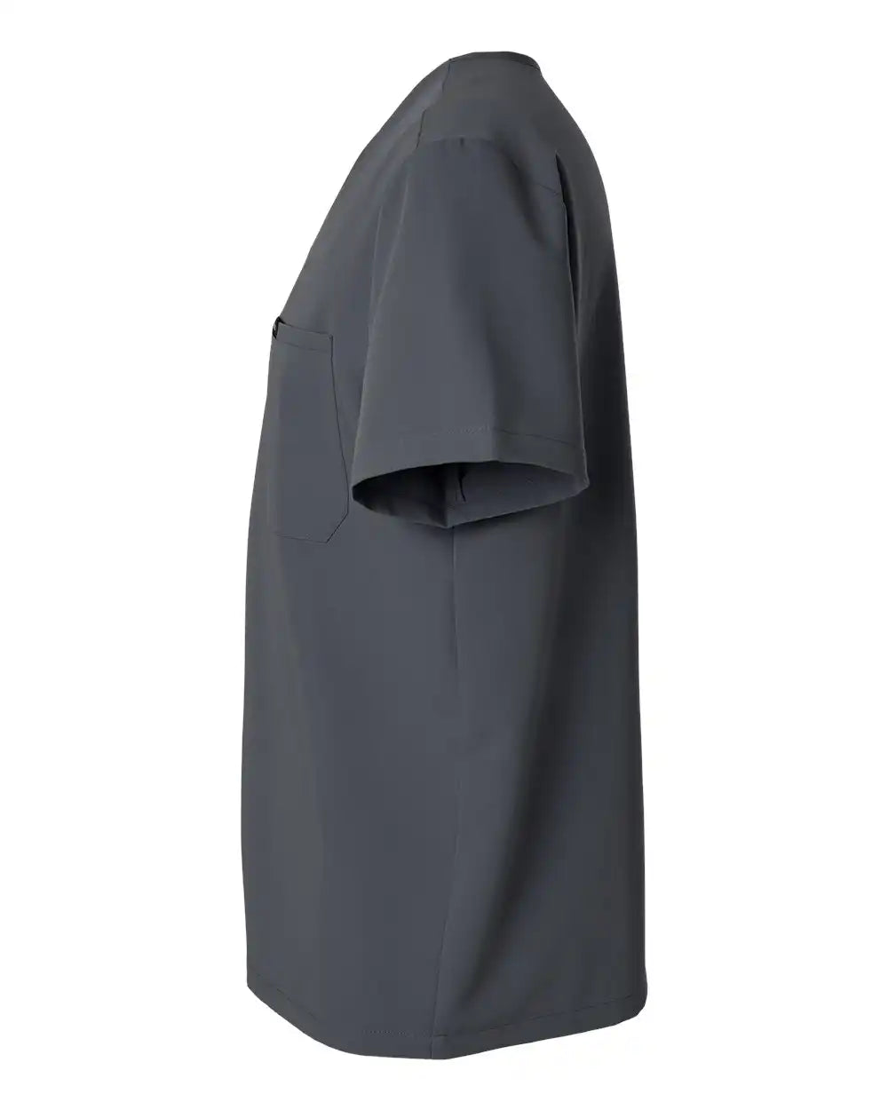 Jaanuu M10001 Holmes Everyday 1-pocket Scrub V-neck Top - Carbon Grey