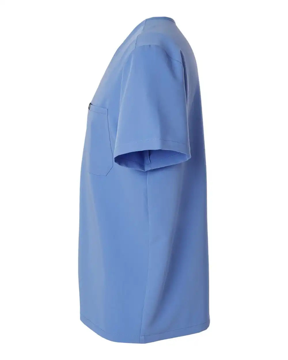 Jaanuu M10001 Holmes Everyday 1-pocket Scrub V-neck Top - Ceil Blue
