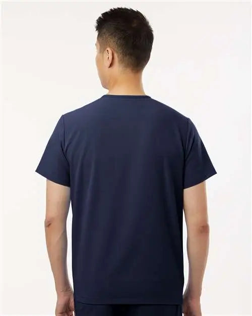 Jaanuu M10001 Holmes Everyday 1-pocket Scrub V-neck Top - Midnight Navy