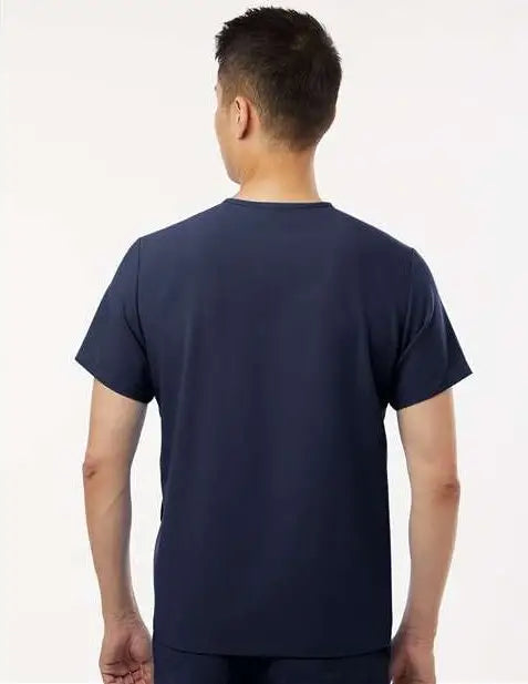 Jaanuu M10002 Platt 3-pocket Scrub V-neck Top - Midnight Navy