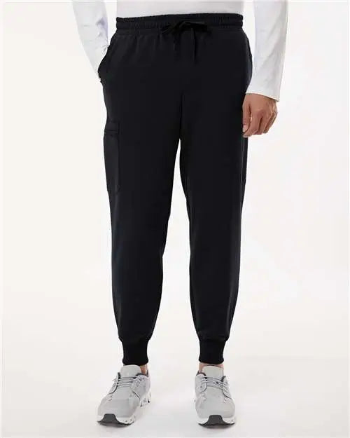 Jaanuu M20002 Osmo 8-pocket Scrub Joggers - Black