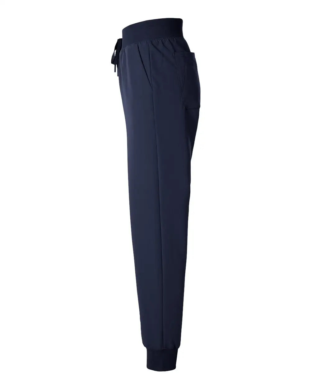 Jaanuu W20003p Women’s Silex Knit-waist Scrub Joggers - Petite Sizes - Midnight Navy