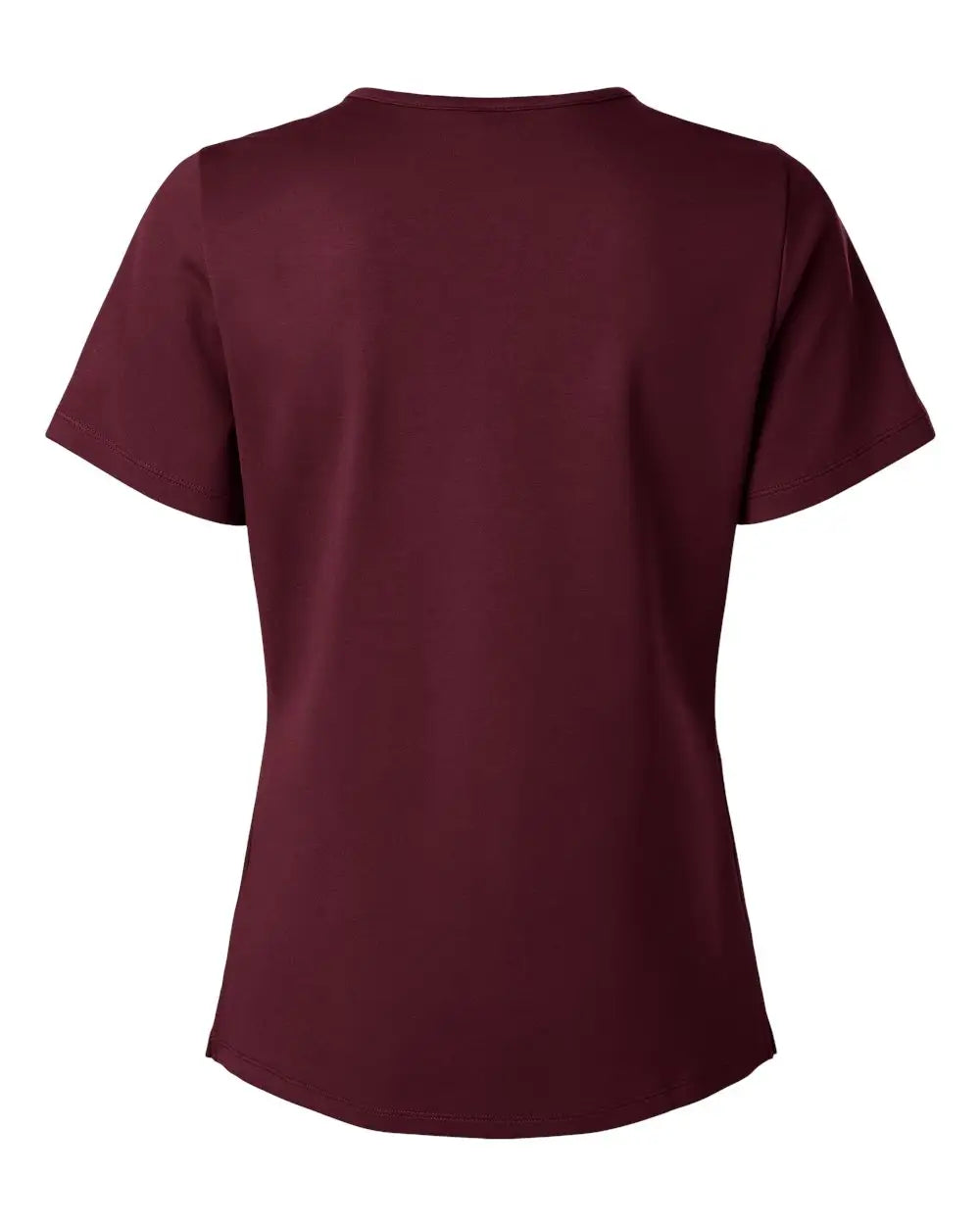 Jaanuu W30003 Women’s Cesi Ultrasoft Scrub V-neck Top - Burgundy - Adult Xs