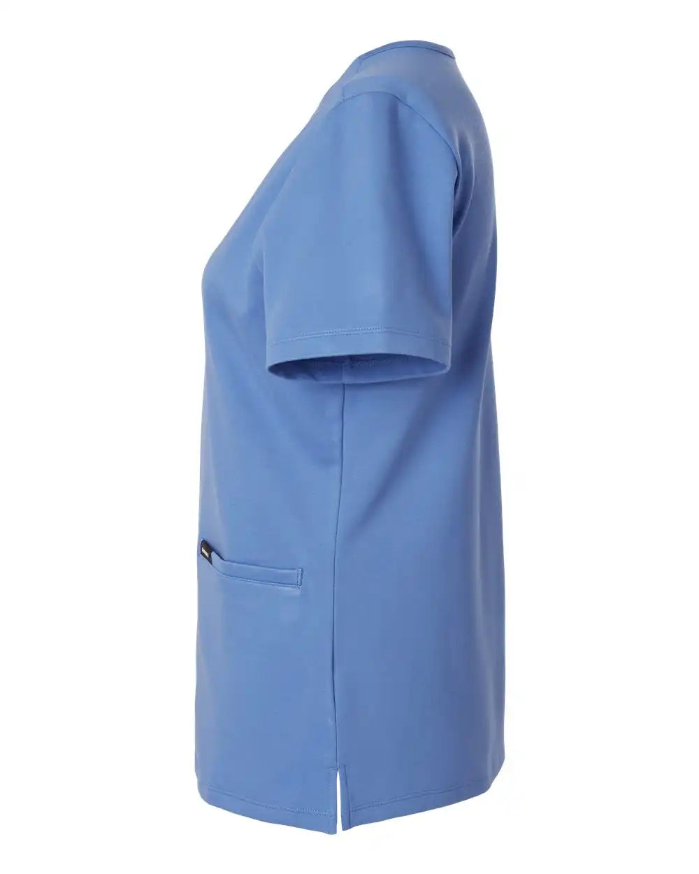 Jaanuu W30003 Women’s Cesi Ultrasoft Scrub V-neck Top - Ceil Blue