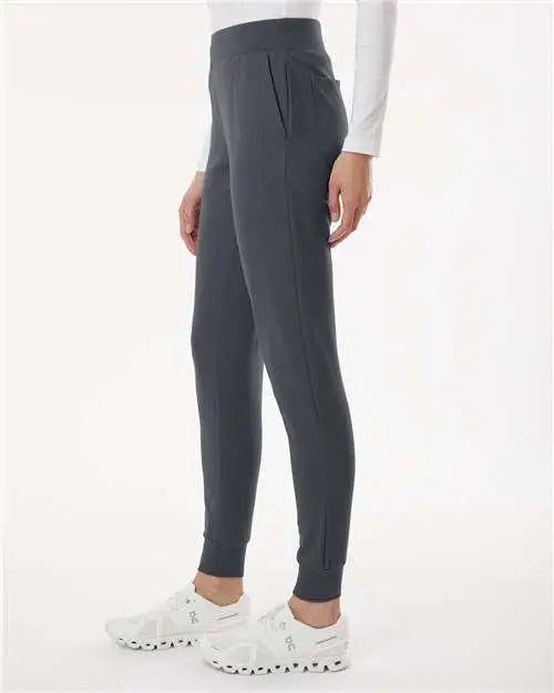 Jaanuu W40001p Women’s Rubi Ultrasoft Scrub Joggers - Petite Sizes - Carbon Gray