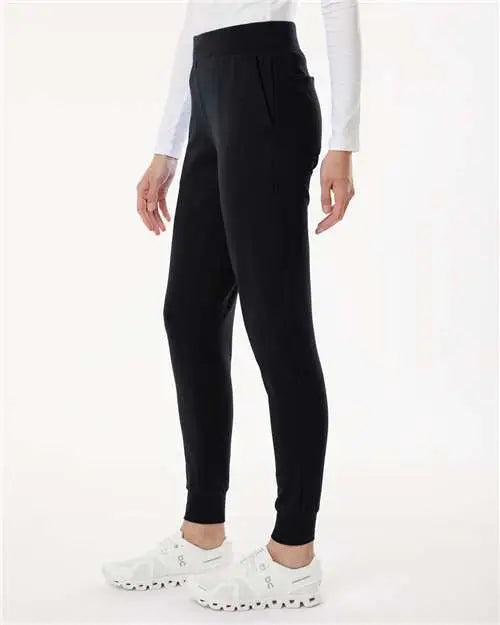 Jaanuu W40001p Women’s Rubi Ultrasoft Scrub Joggers - Petite Sizes - Black