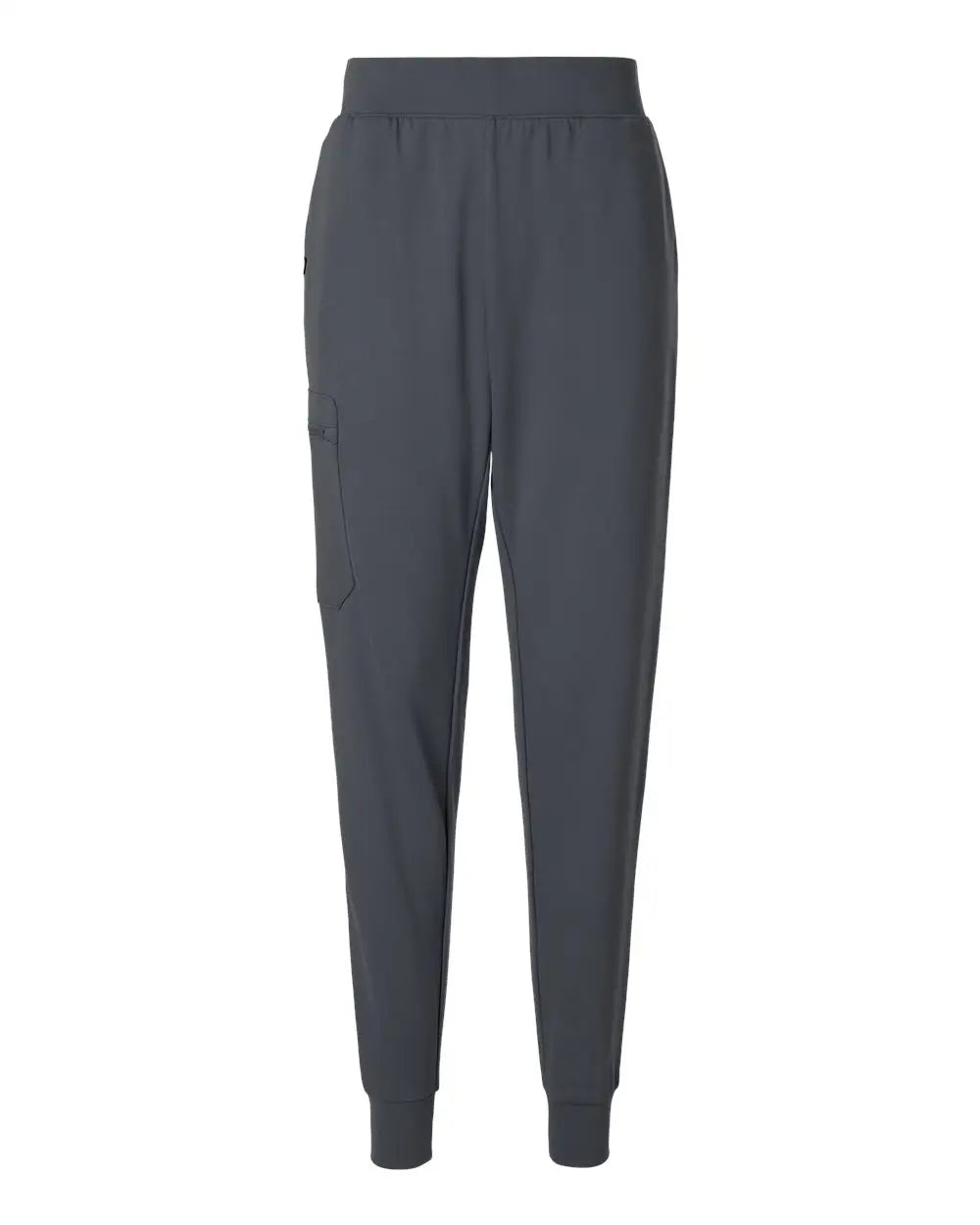 Jaanuu W40001p Women’s Rubi Ultrasoft Scrub Joggers - Petite Sizes - Carbon Gray - Ladies Xxs