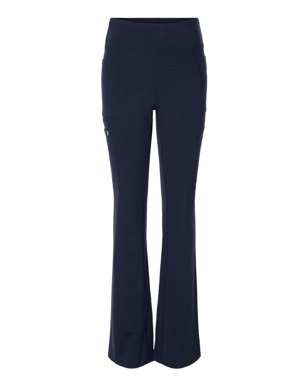 Jaanuu W40005 Women’s Perri Ultrasoft Yoga Scrub Pants - Midnight Navy