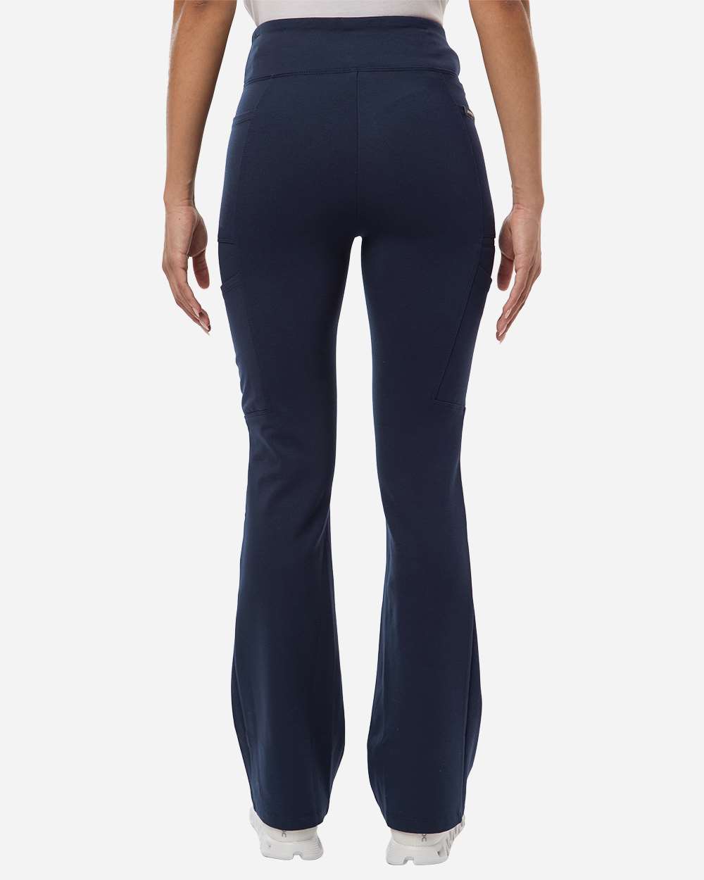 Jaanuu W40005 Women’s Perri Ultrasoft Yoga Scrub Pants - Midnight Navy