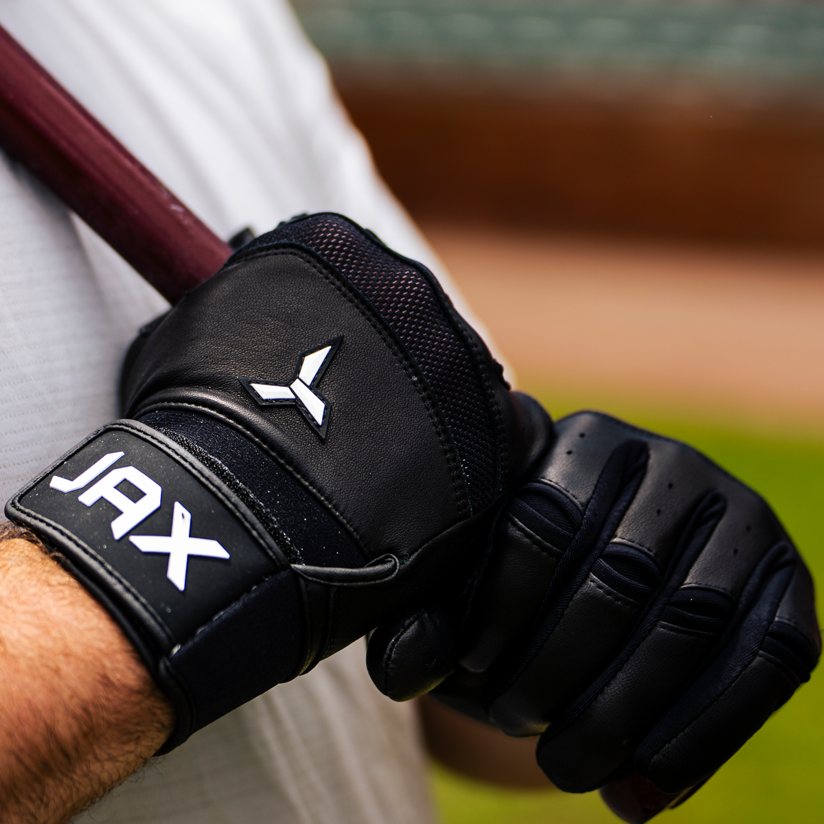 Jax Pro Cuff Batting Gloves - Black