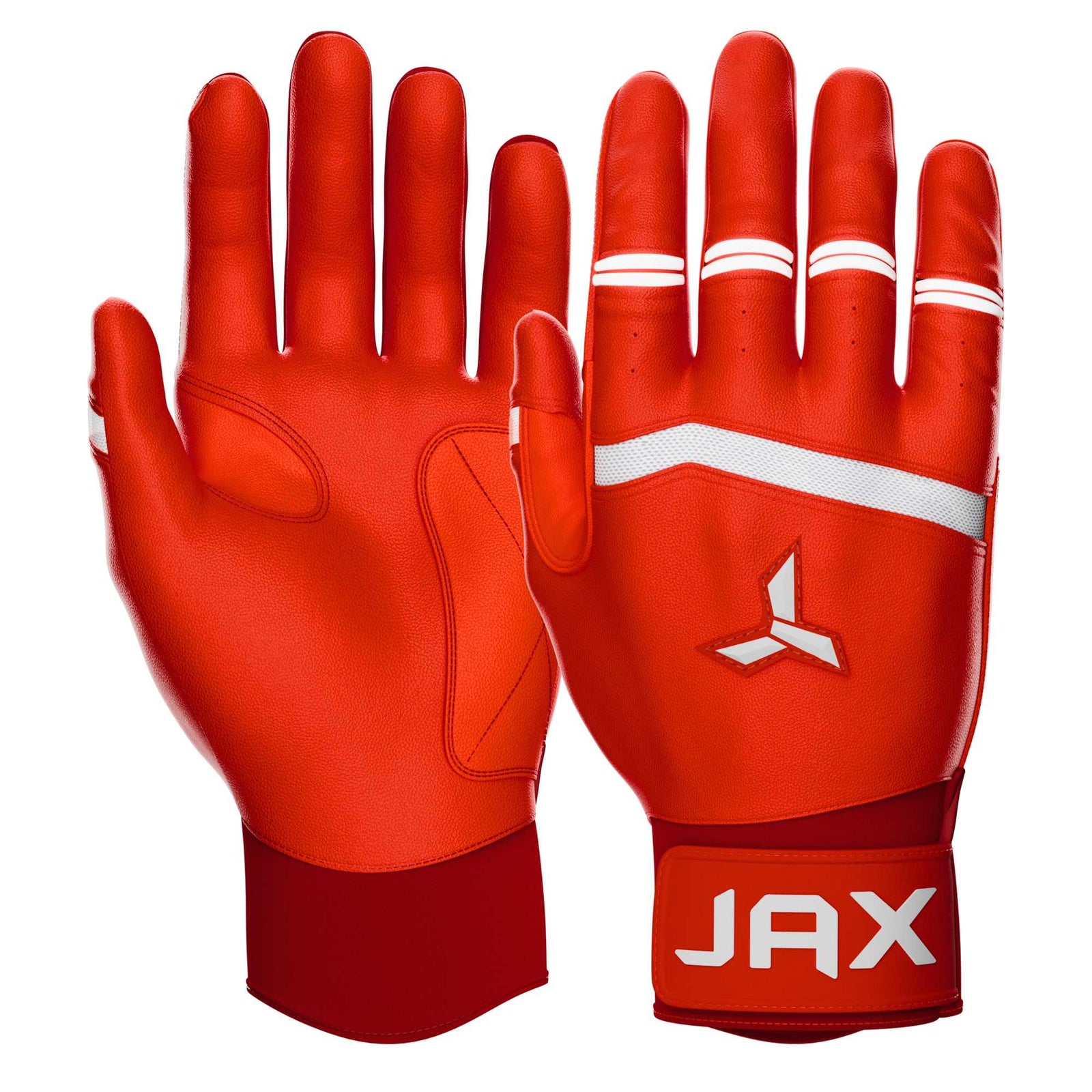 Jax Pro Cuff Batting Gloves - Cherry Red