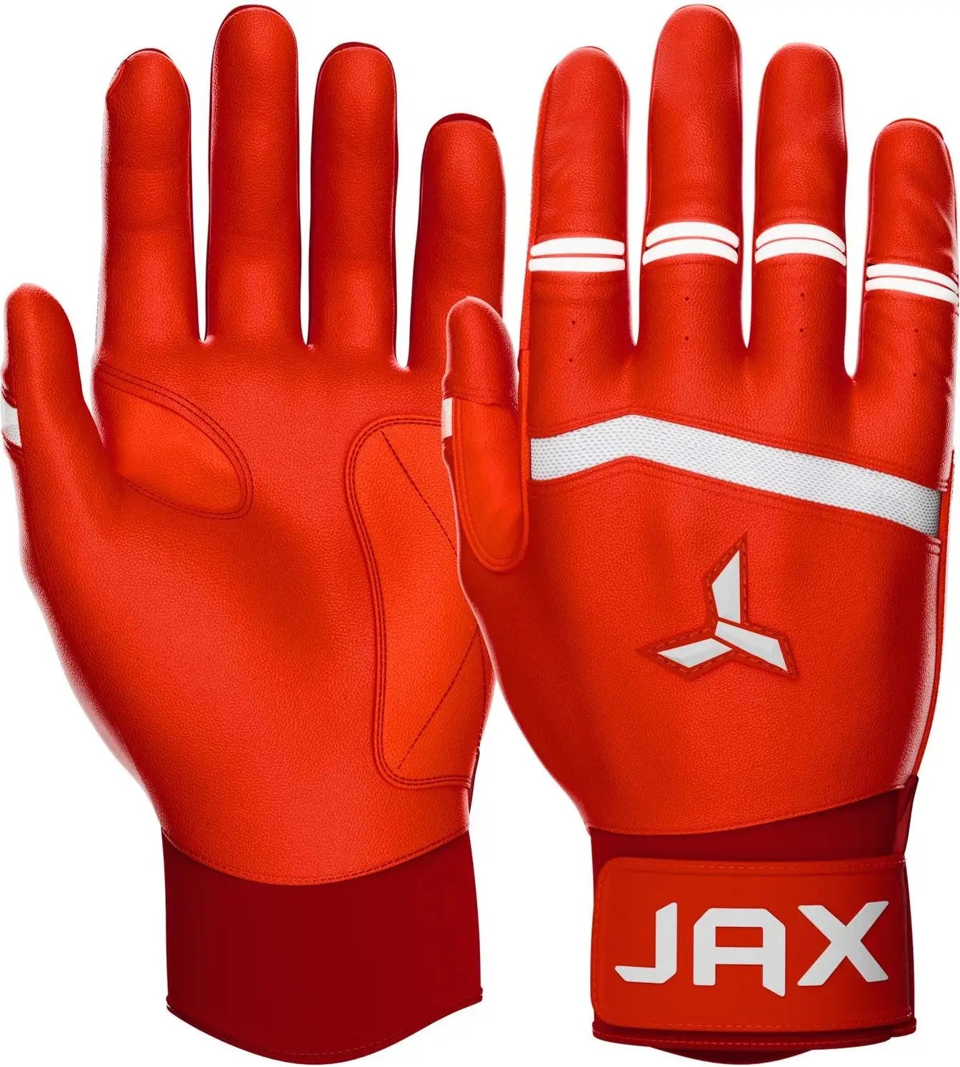 Jax Pro Cuff Batting Gloves - Cherry Red