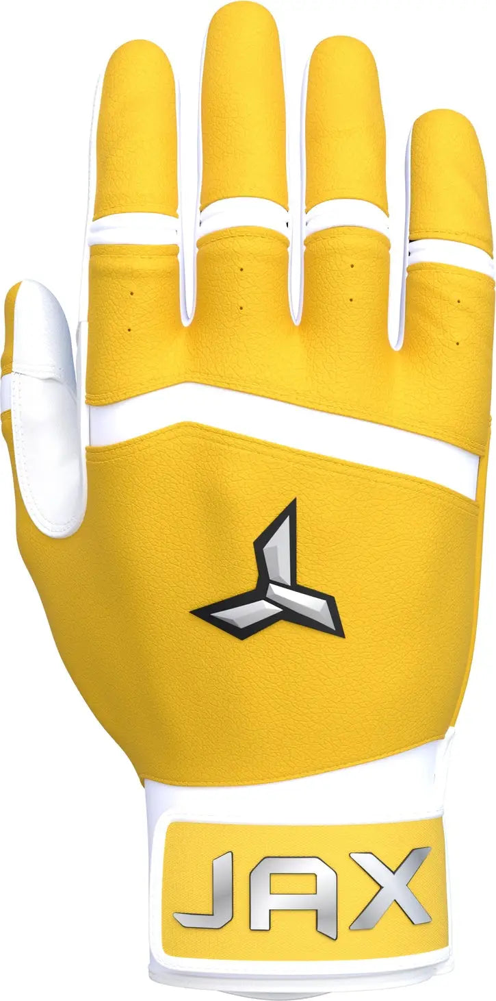 Jax Pro Cuff Batting Gloves - Lead off Lemon