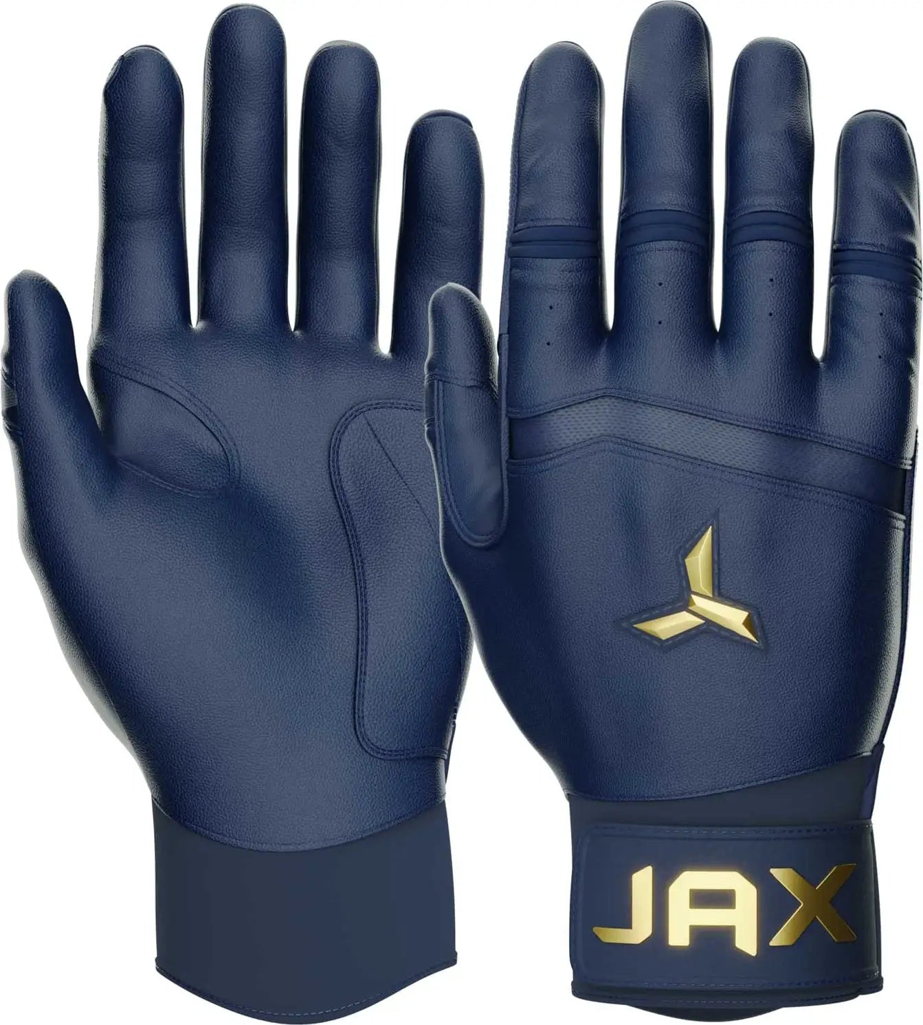 Jax Pro Cuff Batting Gloves - Navy Blue