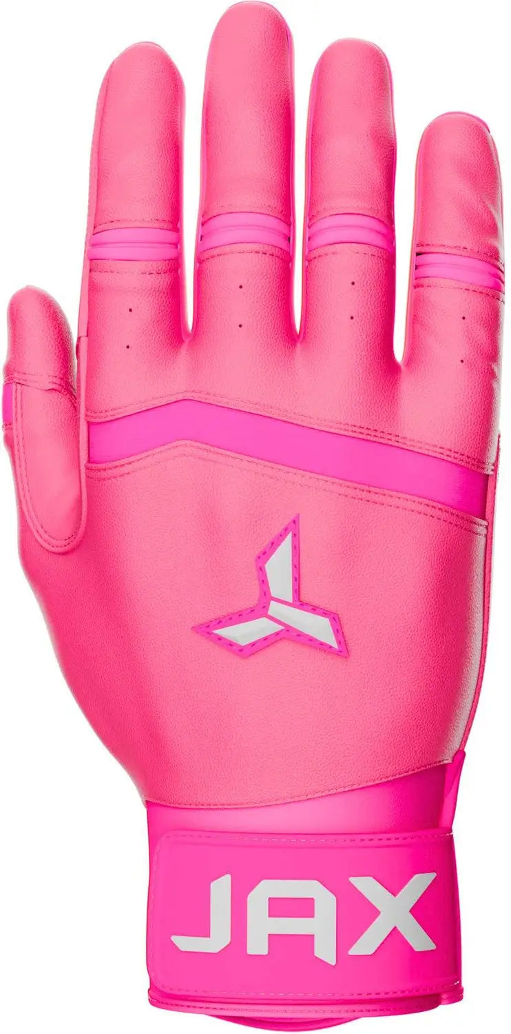 Jax Pro Cuff Batting Gloves - Pink