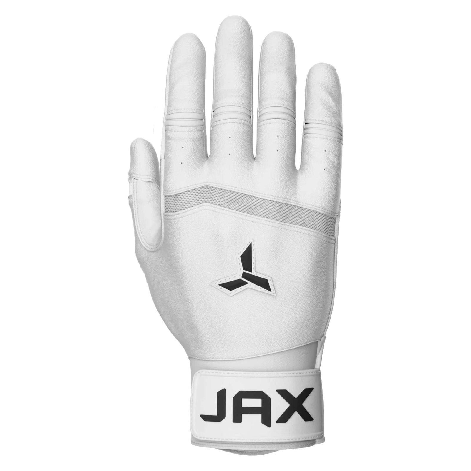 Jax Pro Cuff Batting Gloves - White